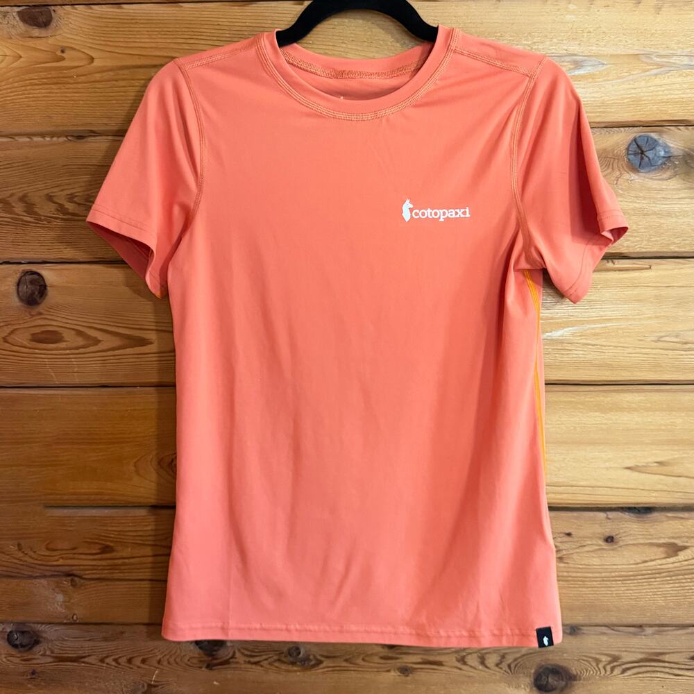 Cotopaxi Fino Tech Tee Orange Womens XS
